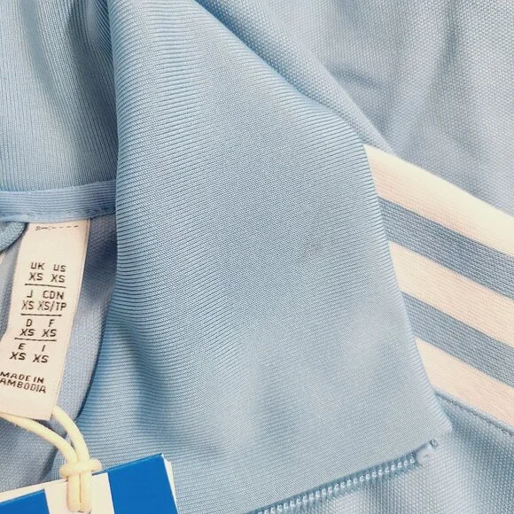 Adidas Beckenbauer FB Nations Track Jacket HK7409 Size XS Blue
